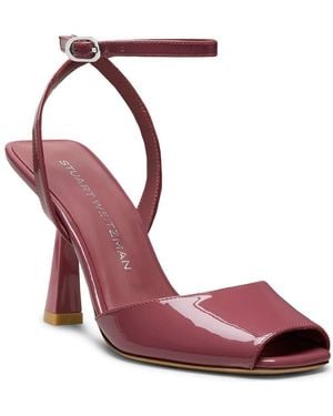 Stuart Weitzman Val Ankle Strap Sandal - Purple