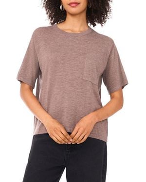 Halogen® Pocket T-Shirt - Gray
