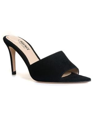 L'Agence Open Toe Sandal - Black