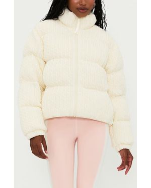 Beach Riot Jojo Puffer Jacket - Natural