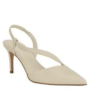 Calvin Klein Jistine Slingback Pump - White