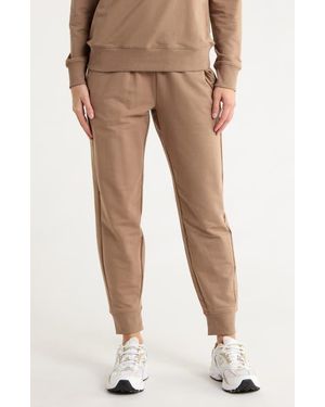 90 Degrees Everyday French Terry Sweatpants - Natural