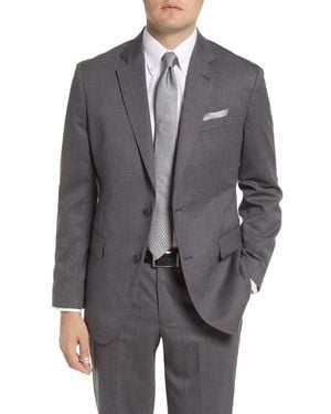 Nordstrom Tech-Smart Trim Fit Stretch Wool Sportcoat - Gray