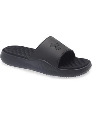 Under Armour Ignite Pro 8 Slide Sandal - Black