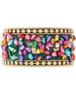 Saachi Gravel Beaded Bracelet - Multicolor