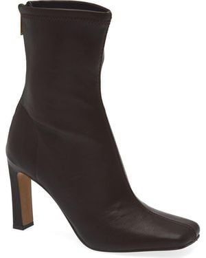 Steve Madden Khelan Square Toe Bootie - Black