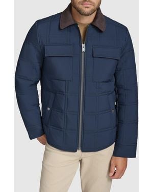 Andrew Marc Hudson Quilted Jacket - Blue