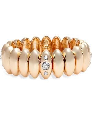 Open Edit Cubic Zirconia Stretch Bracelet - Multicolor