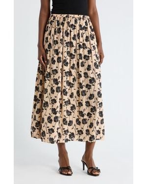 Tahari Everyday Pull-On Skirt - Natural
