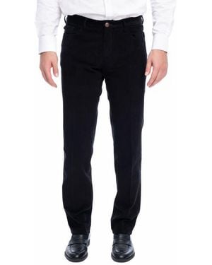 VELLAPAIS Vivor Straight Leg Pants - Black