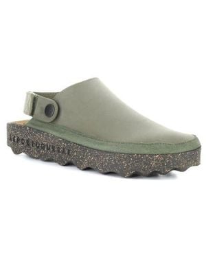 ASPORTUGUESAS Chuck Platform Slingback Clog - Gray