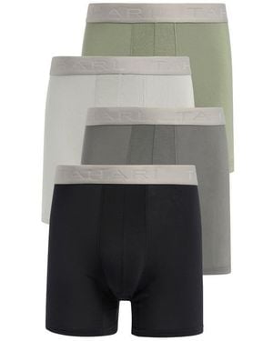 Tahari 4-Pack Luxe Boxer Briefs - Gray