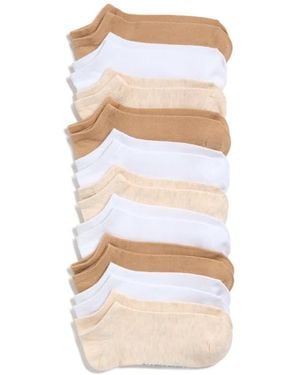Vince Camuto Missy Basic Assorted 10-Pack Ankle Socks - Multicolor