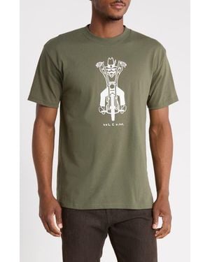 Volcom Nomadic Graphic Tee - Green