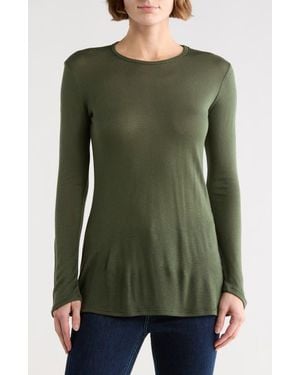 Go Couture Long Sleeve T-Shirt - Green