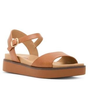 Blondo Roswell Water Resistant Platform Sandal - Brown