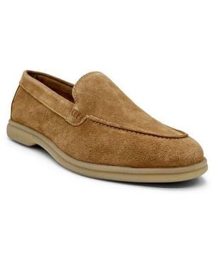 Chelsea Crew Lama Suede Loafer - Brown