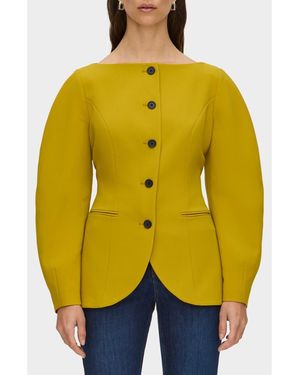 ALIGNE Artemis Barrel Sleeve Jacket - Yellow