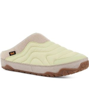 Teva Reember Terrain Quilted Water Repellent Mule - Natural