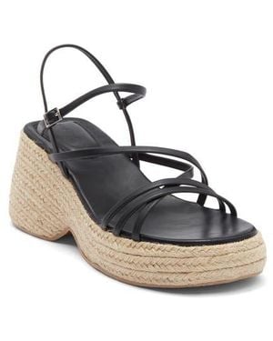 TOPSHOP Jess Espadrille Platform Sandal - Black