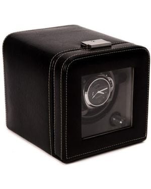 Bey-berk Leather Single Watch Winder - Black