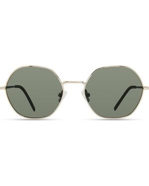 Eco Aloe Round Sunglasses - Gray