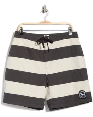 RVCA Main Tower Swim Trunks - Gray