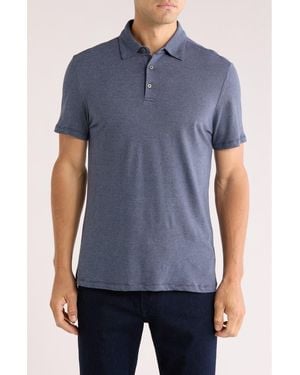WESTZEROONE Bryce Cotton Polo - Blue