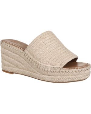 Nordstrom Rack Claire Jute Wedge Slide Sandal - White