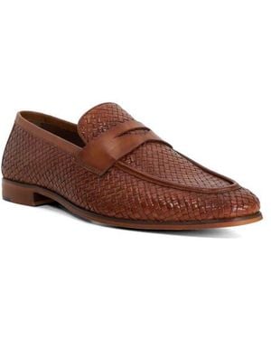 Dune Beliay Penny Loafer - Brown