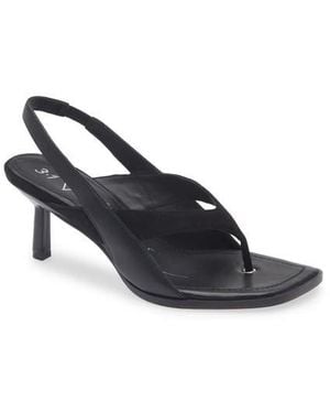 3.1 Phillip Lim Double Strap Sandal - Black