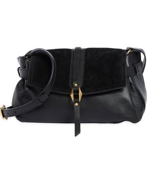 Vince Camuto Nelly Leather Crossbody Bag - Black