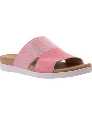 Revitalign Dawn Shimmer Slide Sandal - Pink
