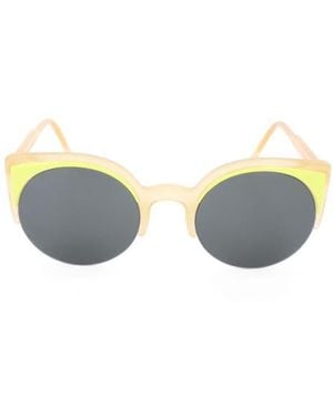 Retrosuperfuture 50Mm Cat Eye Sunglasses - Yellow