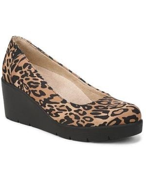 Naturalizer About Time Wedge Pump - White