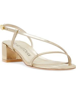 Stuart Weitzman Soiree Sandal - Metallic