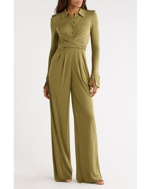 Diane von Furstenberg Jackie Jumpsuit - Green