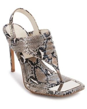DKNY Ranae Slingback Stiletto Sandal - White