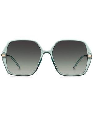 BOSS 57Mm Square Sunglasses - Gray