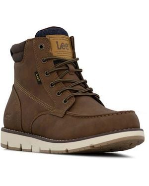 Lee Jeans Waylon Lace-Up Boot - Brown