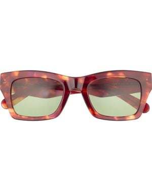 Ferragamo Salvatore 51Mm Rectangle Sunglasses - Brown