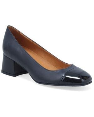 Miz Mooz Gilda Cap Toe Pump - Blue