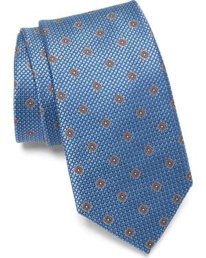 Nordstrom Rack Norman Dot Print Tie - Blue