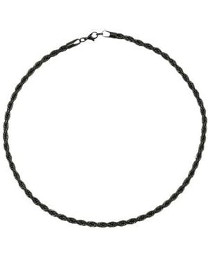 Rebel Twist Chain Necklace - White