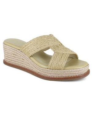 Splendid Daria Platform Wedge Sandal - Natural
