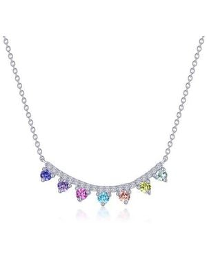 Lafonn Lab-Grown Sapphire & Simulated Diamond Pendant Necklace - Blue
