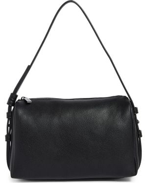 BCBGMAXAZRIA Convertible Faux Leather Shoulder Bag - Black