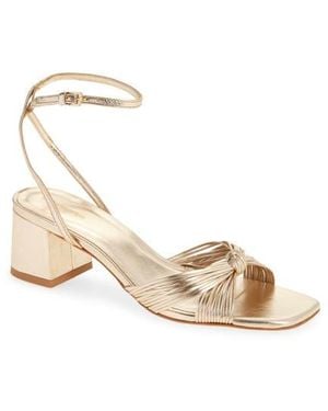 Reformation Emily Mignon Sandal - Natural