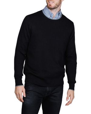 Tailorbyrd Fine Knit Sweater - Black