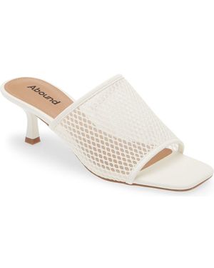 Abound Francis Heeled Sandal - White